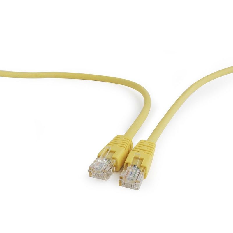 Gembird CAT5e U/UTP 1,5m sárga patch kábel