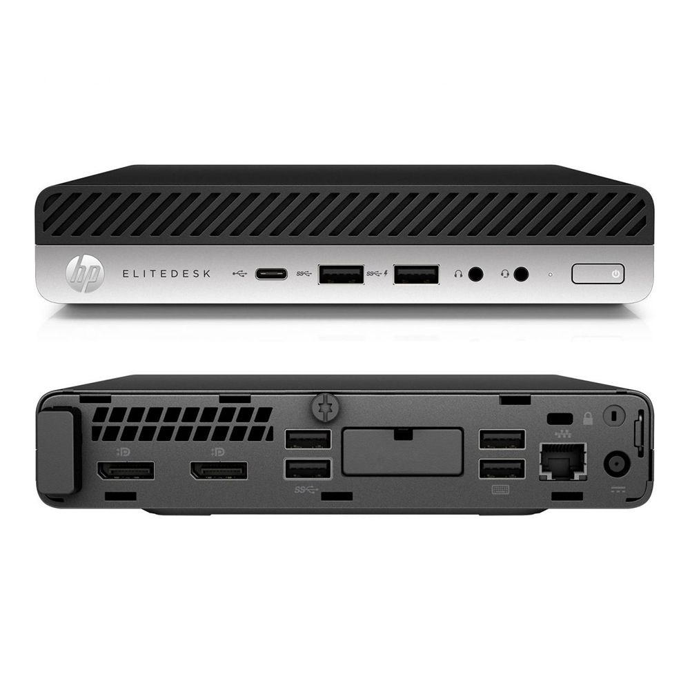 HP EliteDesk 800 G5 DM; Core i3 9300T 3.2GHz/8GB RAM/256GB SSD PCIe;Intel UHD Graphics/Win 11 Pro 64-bit