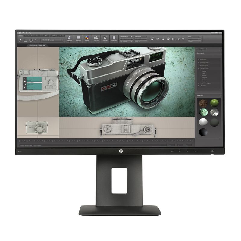 LCD HP 23" Z23N; black;1920x1080, 1000:1, 250 cd/m2, VGA, HDMI, DisplayPort, USB Hub, AG LCD HP 23" Z23N; black;1920x1080, 1000:1, 250 cd/m2, VGA, HDMI, DisplayPort, USB Hub, AG