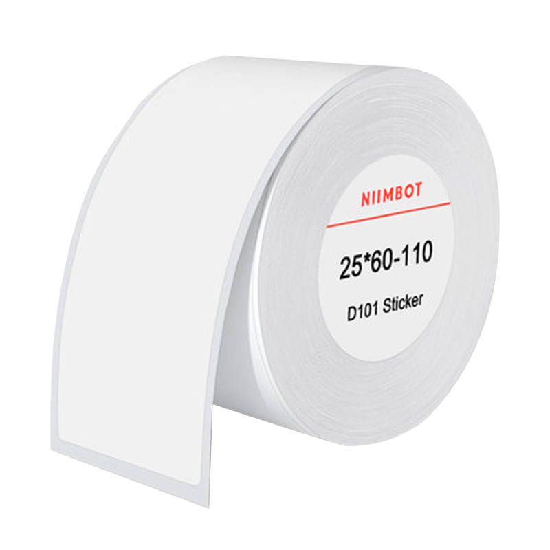 Niimbot termo matricák 25x60 mm, 110 db (fehér) Niimbot termo matricák 25x60 mm, 110 db (fehér)