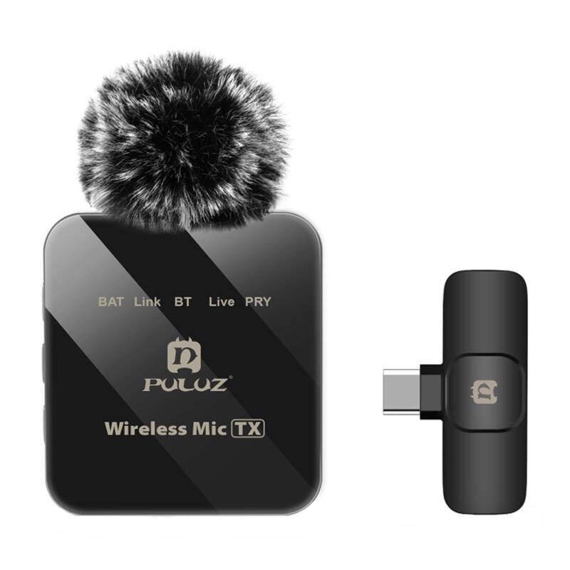 Vezeték nélküli mikrofon PULUZ PU648B (USB-C)