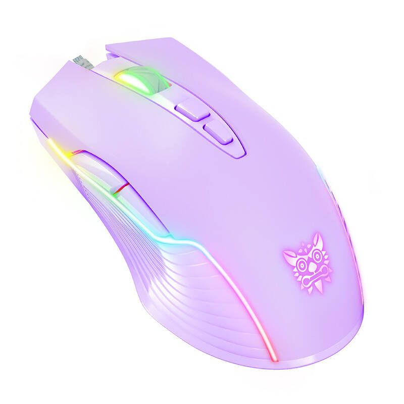 ONIKUMA RGB vezetékes játék egér CW905 lila ONIKUMA RGB vezetékes játék egér CW905 lila