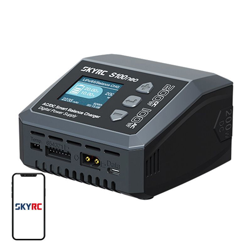 SkyRC S100neo AC/DC intelligens töltő