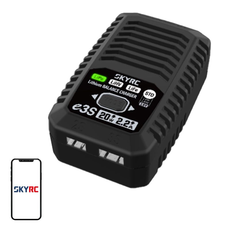 SkyRC e3S 2S/3S töltő