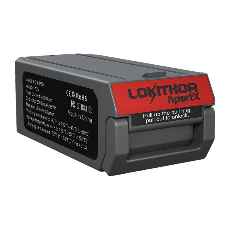 ApartX LO-LIPOX 4000 mAh-s, 98 Wh-s akkumulátor