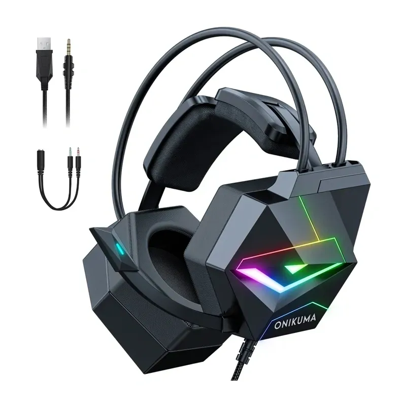 ONIKUMA X20 gamer fejhallgató (fekete) ONIKUMA X20 gamer fejhallgató (fekete)