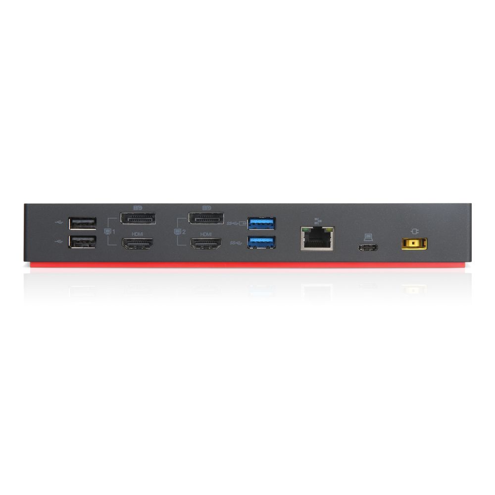 Lenovo ThinkPad Hybrid USB-C; + 135W adapter, USB-C Cable;USB-C, 3x USB 3.1, 2x USB 2.0, 2x HDMI, 2x DP, 1x Jack 3.5mm