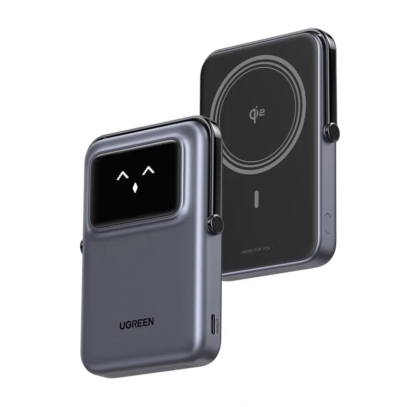 UGREEN Uno PB764 mágneses powerbank, 10000mAh (szürke)