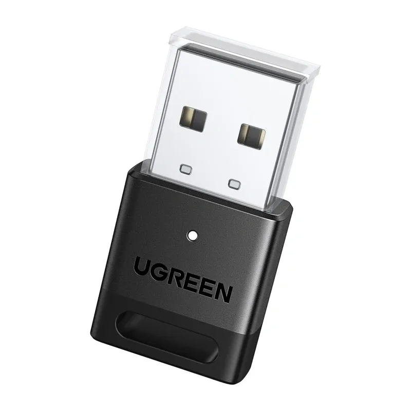 Ugreen CM748 Bluetooth 6.0 adapter, USB, 20 m hatótávolság (fekete)