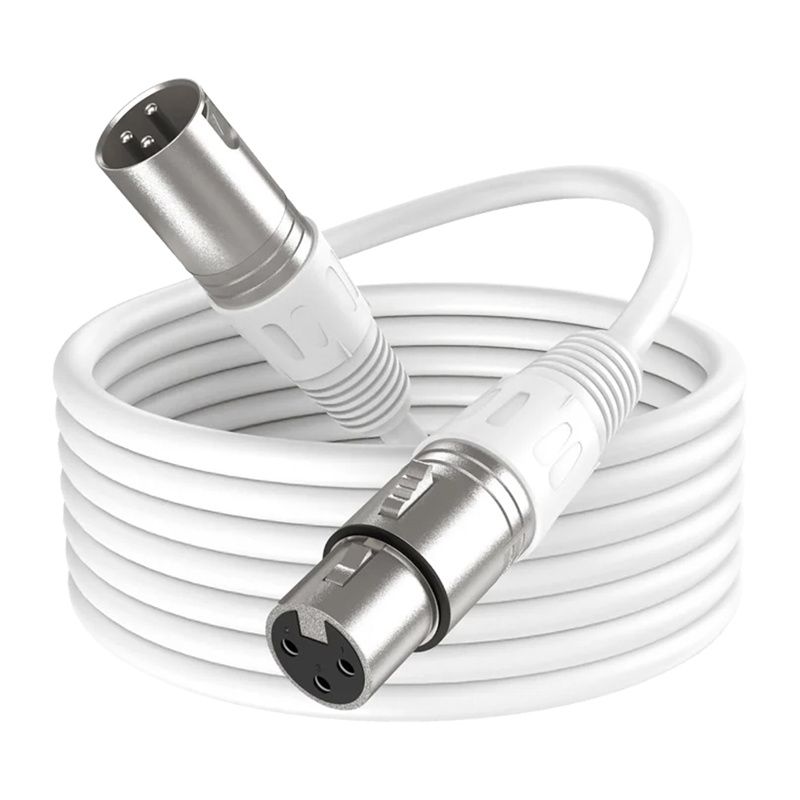 Fifine XLR L9C kábel, 180 cm (fehér)