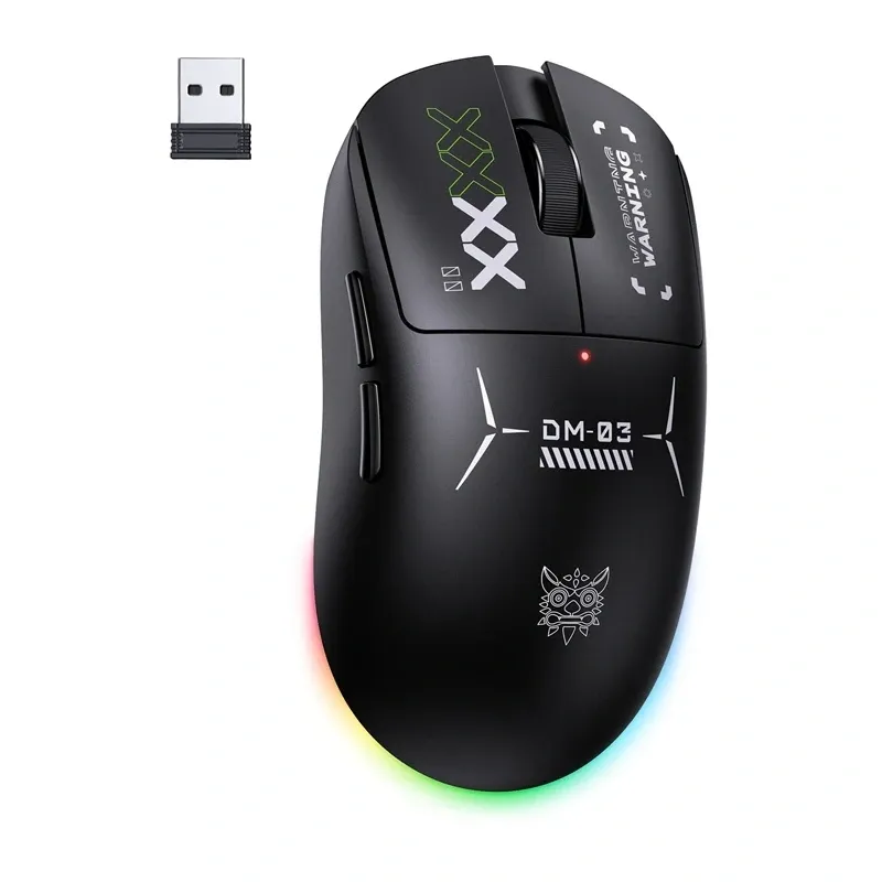 ONIKUMA DM03 RGB játékegér (fekete)