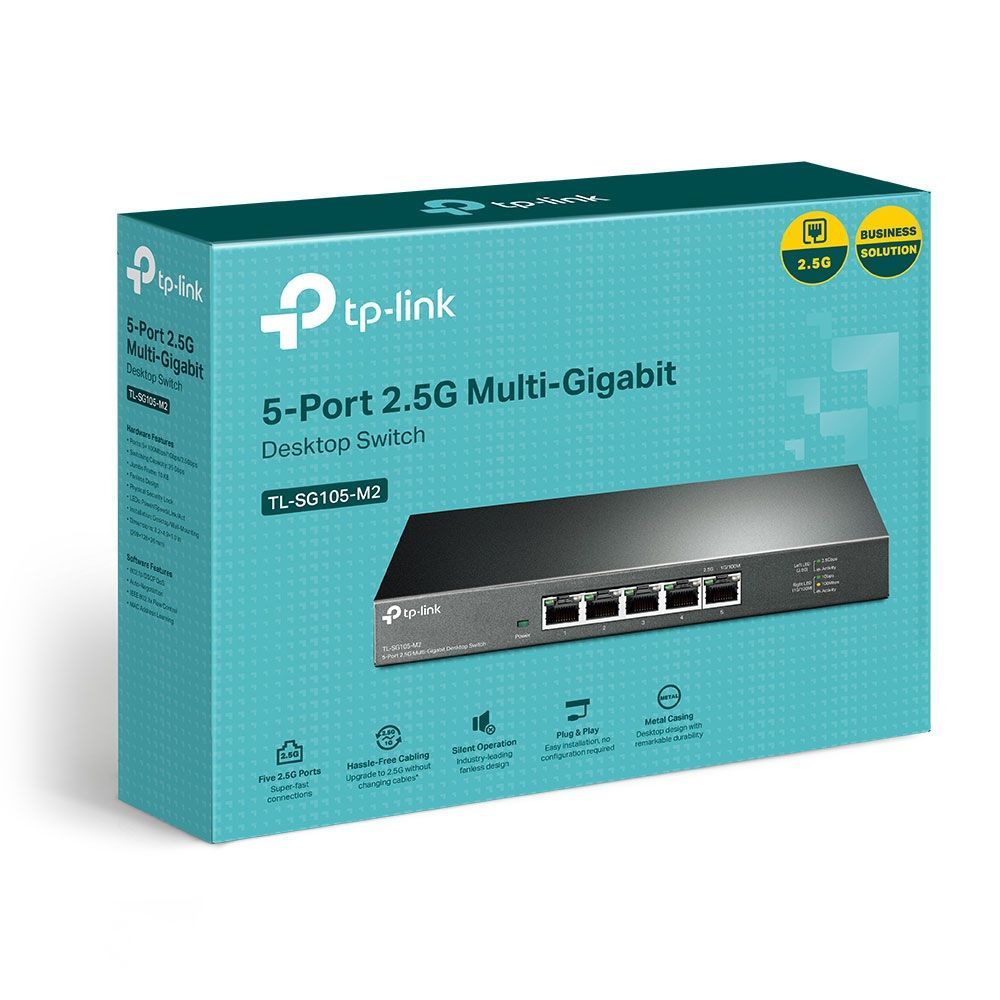 TP-Link TL-SG105-M2 5 port 2.5 Gigabit Switch