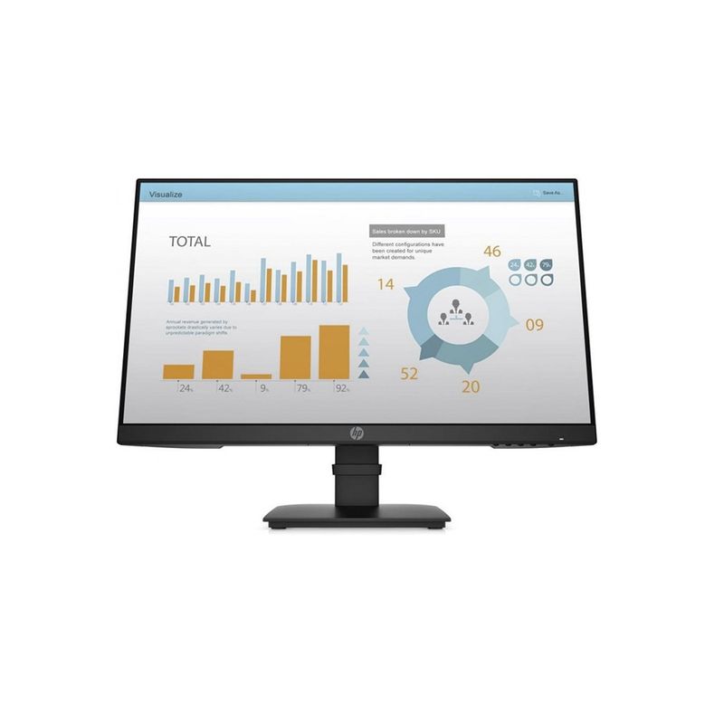 LCD HP 24" P24h G4; black;1920x1080, 1000:1, 250cd/m2, DisplayPort, HDMI, VGA, speakers, AG LCD HP 24" P24h G4; black;1920x1080, 1000:1, 250cd/m2, DisplayPort, HDMI, VGA, speakers, AG