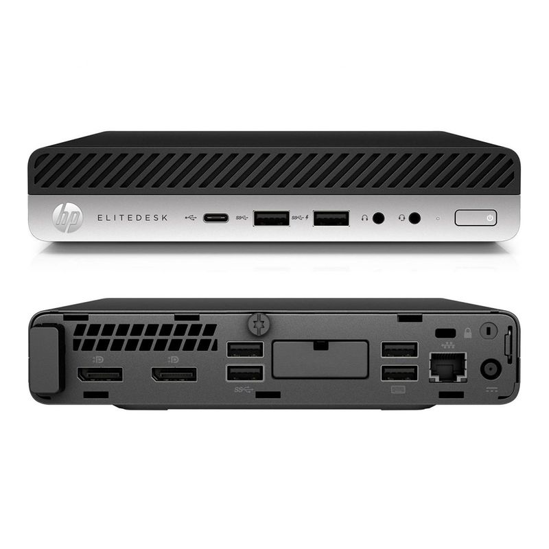 HP EliteDesk 800 G5 DM; Core i5 9500T 2.2GHz/16GB RAM/512GB SSD PCIe;Intel UHD Graphics/Win 11 Pro 64-bit