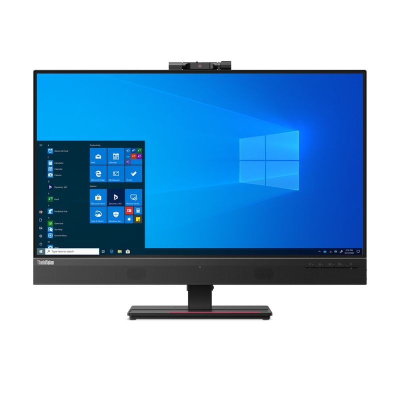 LCD Lenovo ThinkVision 27" T27hv-20; black;2560x1440, 1000:1, 350 cd/m2, Webcam, HDMI, DisplayPort, USB-C, Speakers, AG