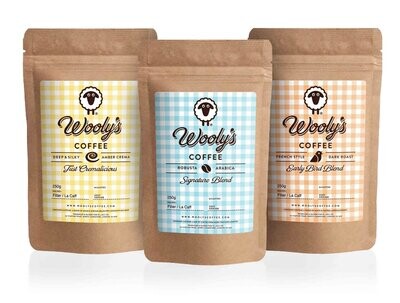 Wooly's Trio Pack 3 x 250g