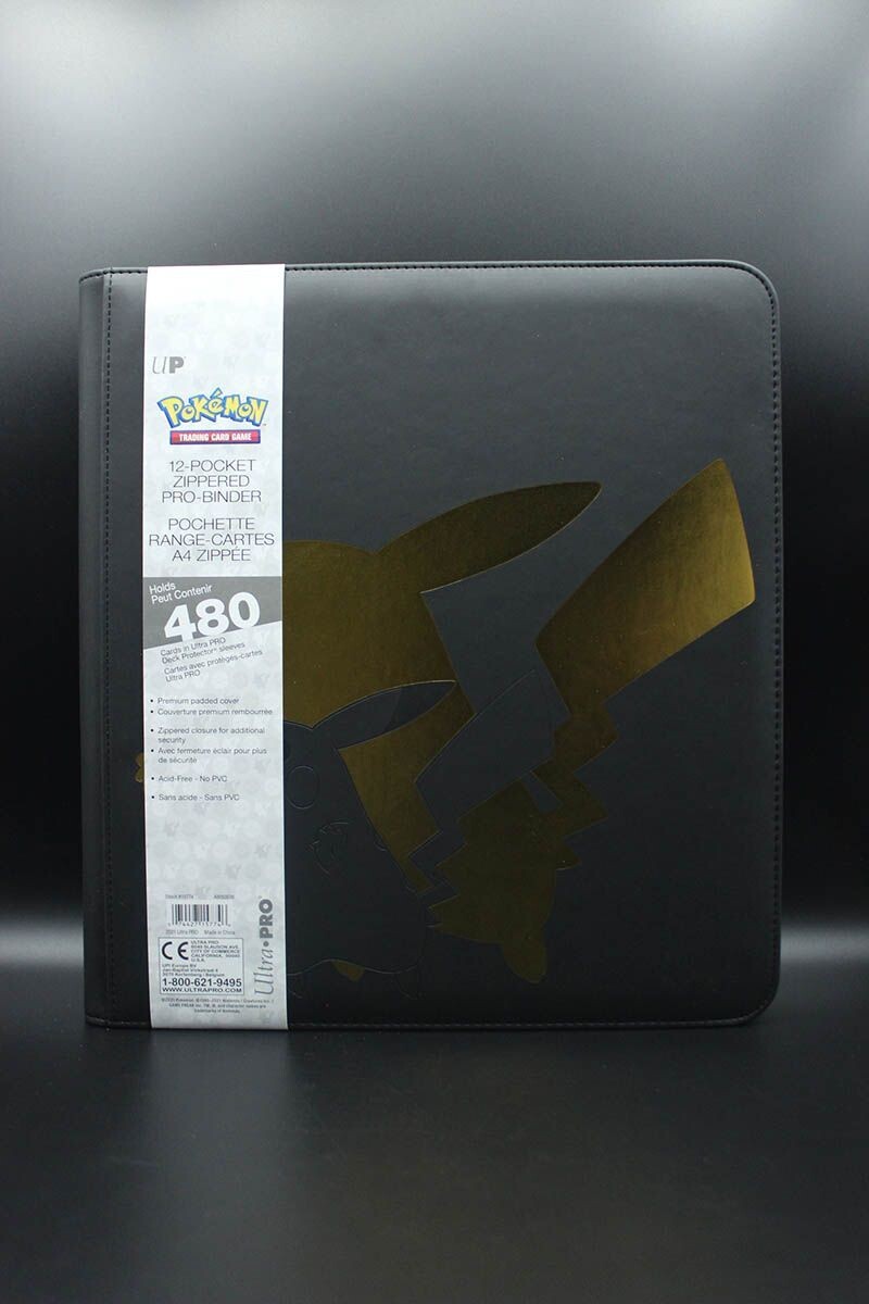 Ultra Pro 12 Pocket Zip Binder Pikachu
