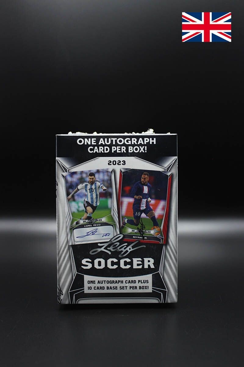 2023 Leaf Soccer Blaster Box 1x Autograph