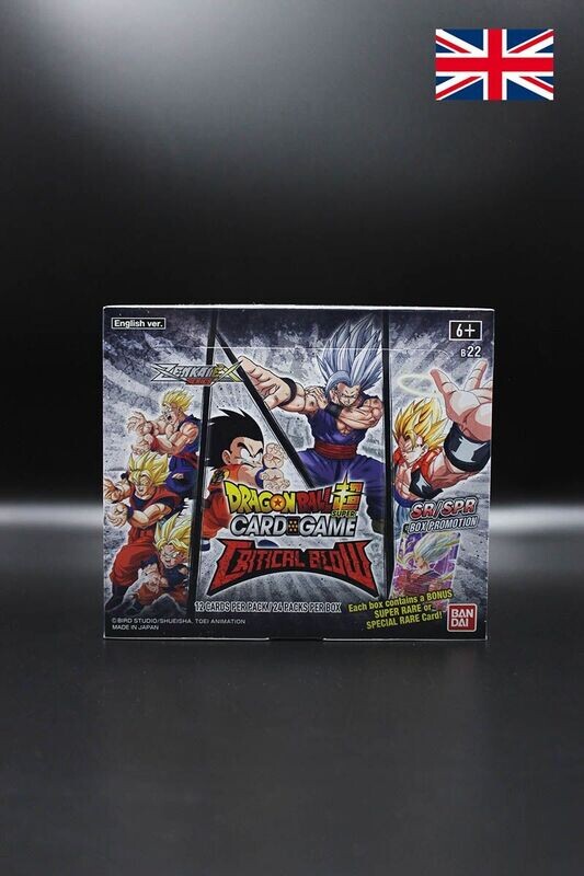 Dragonball - Critical Blow Display - Englisch