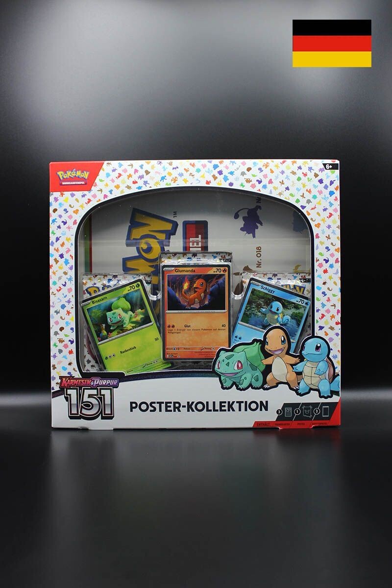 Pokemon Poster Kollektion 151 Deutsch