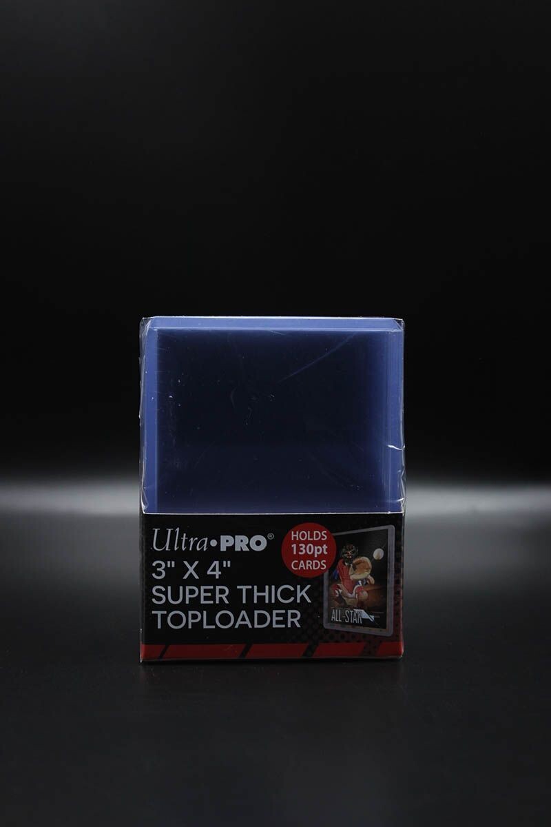 Ultra Pro Super Thick Toploader & Card Sleeves 130pt - 10 Stück