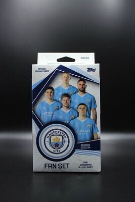 Manchester City Season 2023/24 Fan Set Find Autographs in lucky Boxes