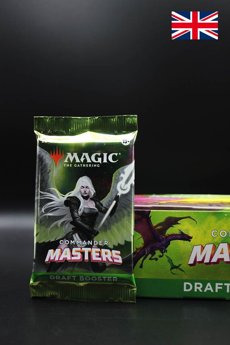 🟢Live Break - Magic - Commander Masters - Draft - Englisch, Optionen:: 1x Draft Einzelbooster - Commander Masters