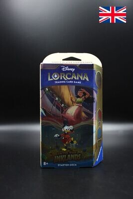 Disney Lorcana - Into the Inklands Starterdeck - Englisch, Optionen:: 1x Starter Deck Rubin/ Saphir