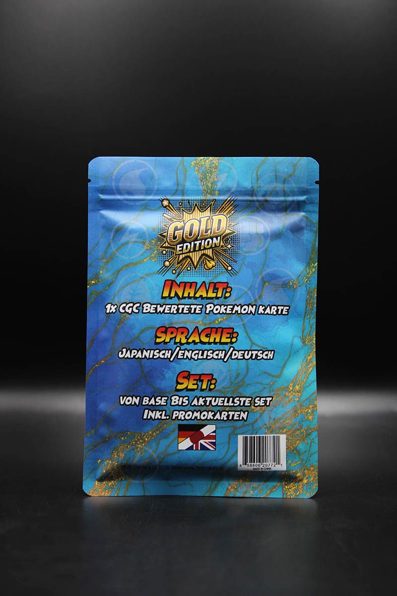 Pokemon - CGC Karte Mystery Slab - GOLD