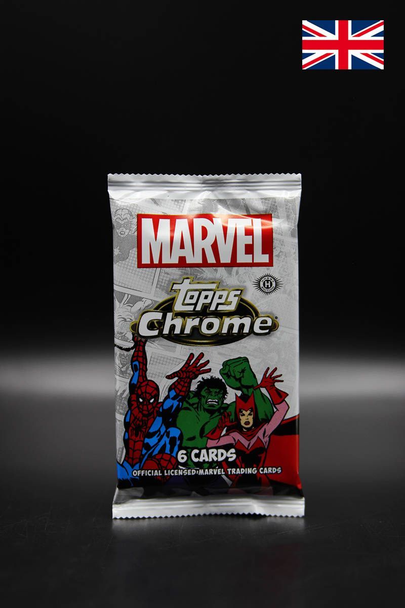 Topps Chrome - 2024 Marvel Hobby, Optionen:: 1x Booster Topps Chrome Marvel