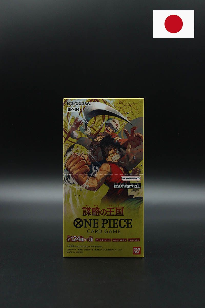 One Piece - OP04 - Kingdom of Intrigue - Display - Japanisch