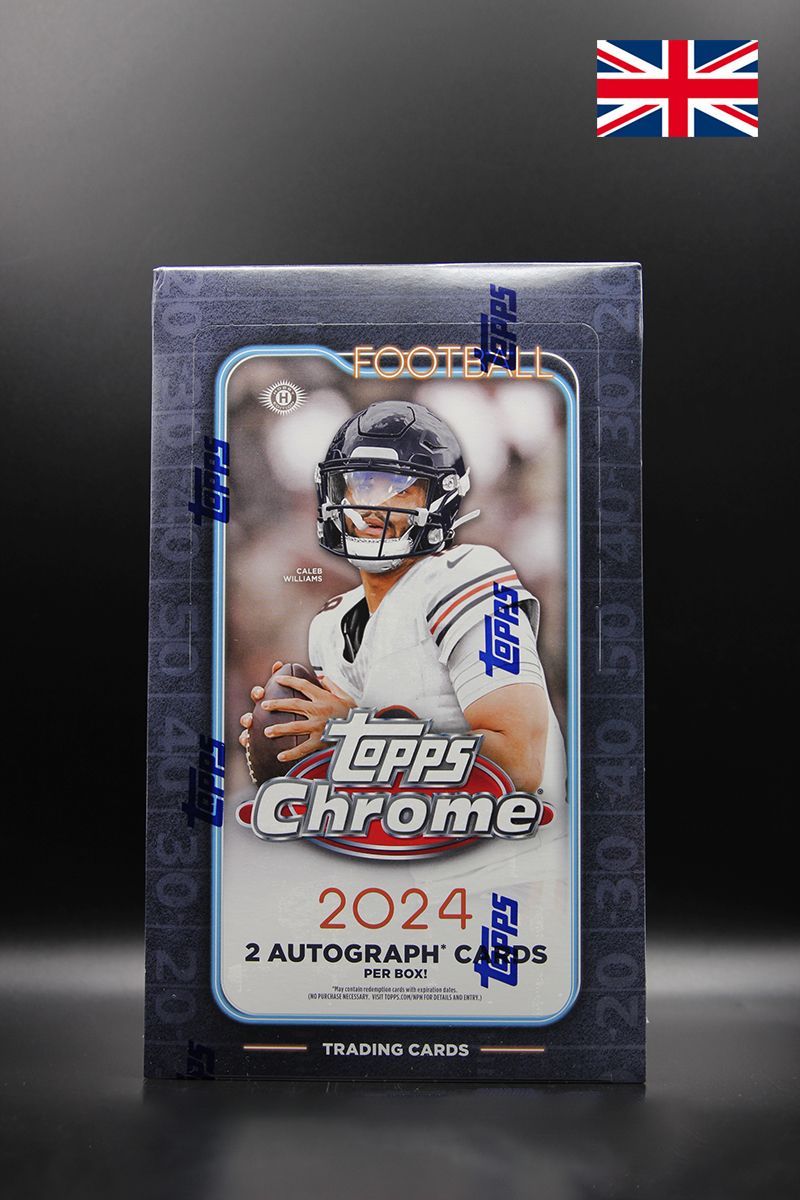 Sport - Football Topps Chrome Hobby Box 2024 - 2x Auto