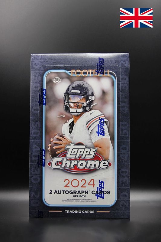 Sport - Football Topps Chrome Hobby Box 2024 - 2x Auto