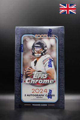 Sport - Football Topps Chrome Hobby Box 2024 - 2x Auto