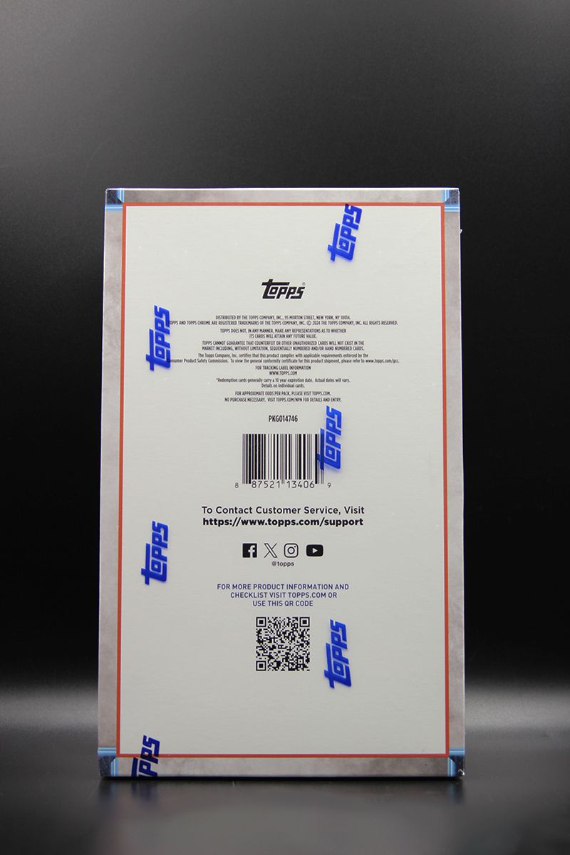 Sport - Football Topps Chrome Hobby Box 2024 - 2x Auto