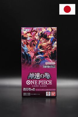 One Piece - OP011 - A Fist Divine Speed - Display - Japanisch