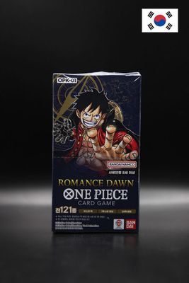 One Piece -  OP01 Romance Dawn - Display - Koreanisch