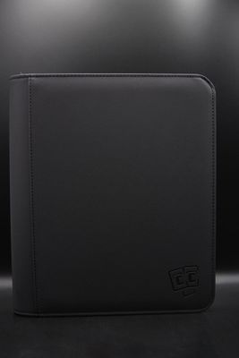 TCG Guru Toploader Album 4-Pocket Zipper Binder Xenon (Black)