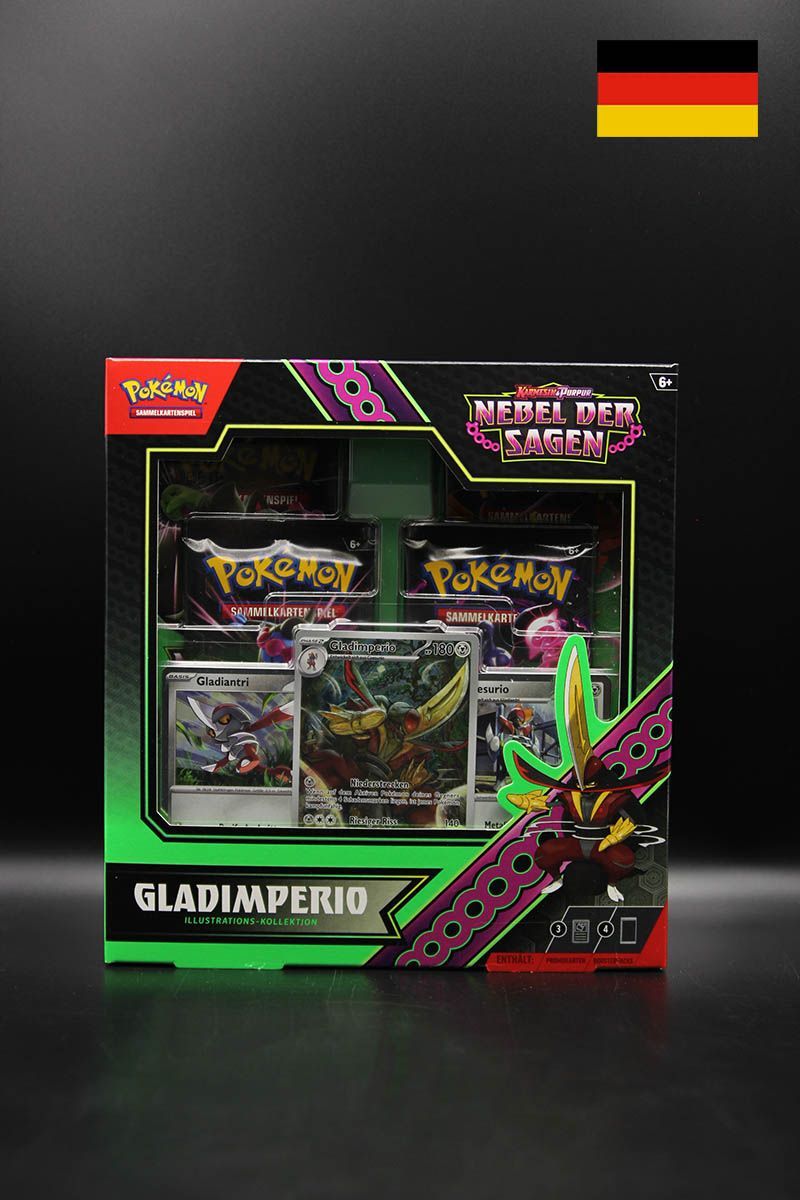 Pokemon - Illustrations Kollektion - Nebel der Sagen - Gladimperio