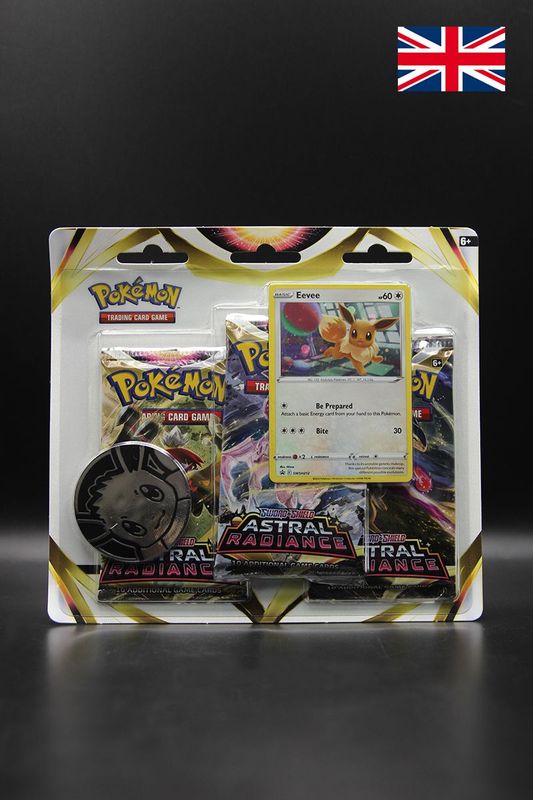 Pokemon - Astral Radiance - 3er Blister - Englisch Pokemon - Astral Radiance - 3er Blister - Englisch