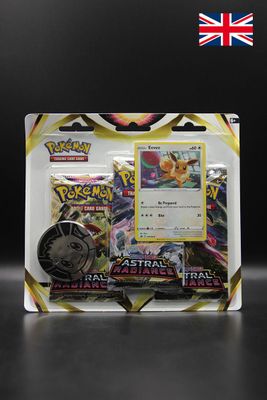 Pokemon - Astral Radiance - 3er Blister - Englisch Pokemon - Astral Radiance - 3er Blister - Englisch