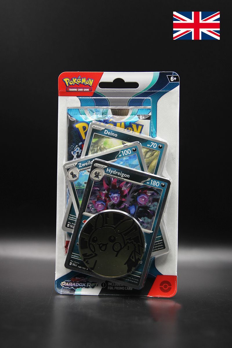 Pokemon - Paradox Rift - Premium Checklane Blister - Englisch, Optionen:: Hydreigon Promo