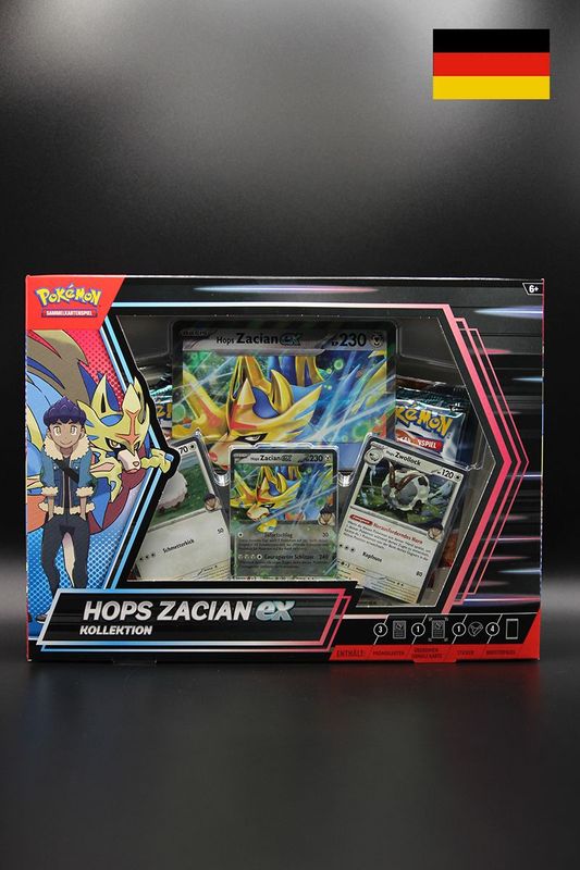 Pokemon - Hops Zacian EX Kollektion - Deutsch