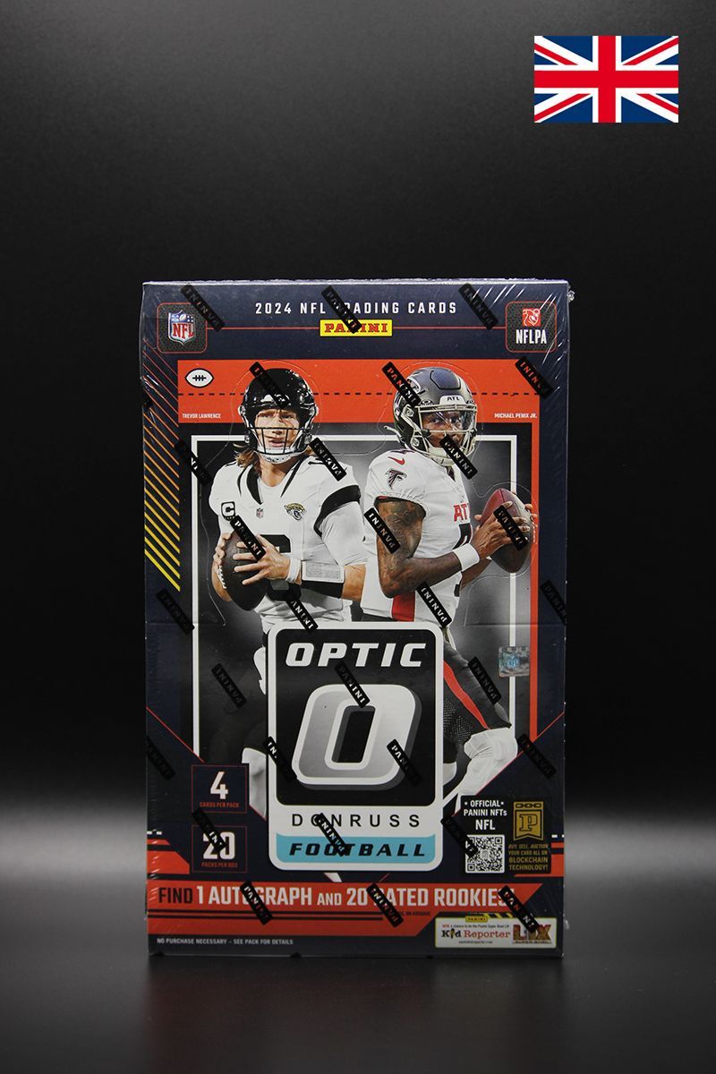 2024 NFL Panini Optic Donruss Football - Hobby Box