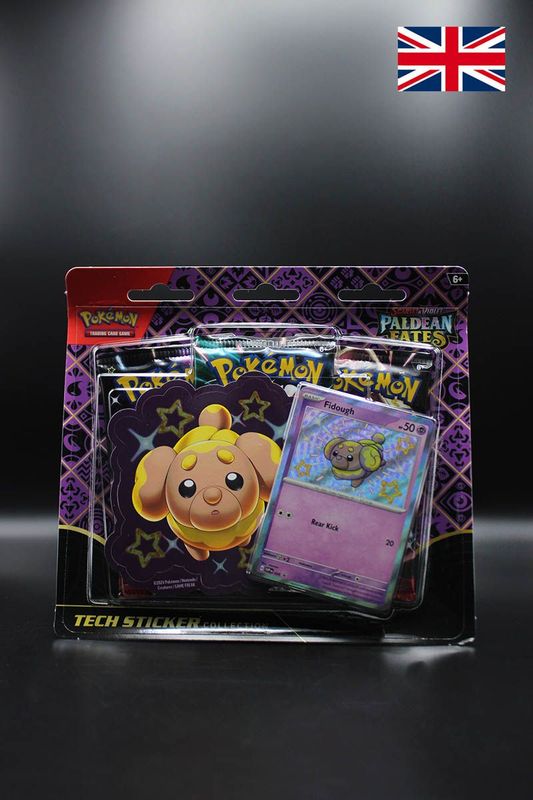 Pokemon - Paldean Fates - Tech Sticker Collection - Englisch