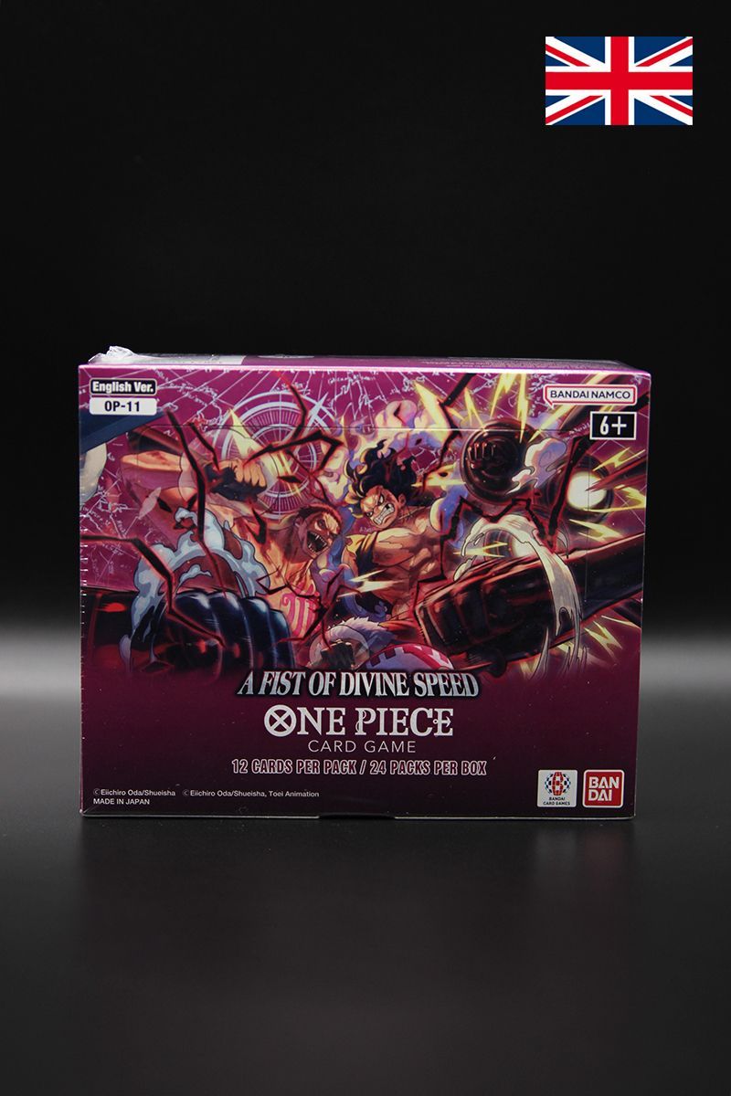 One Piece 11 - A Fist of Divine Speed - Display - Englisch