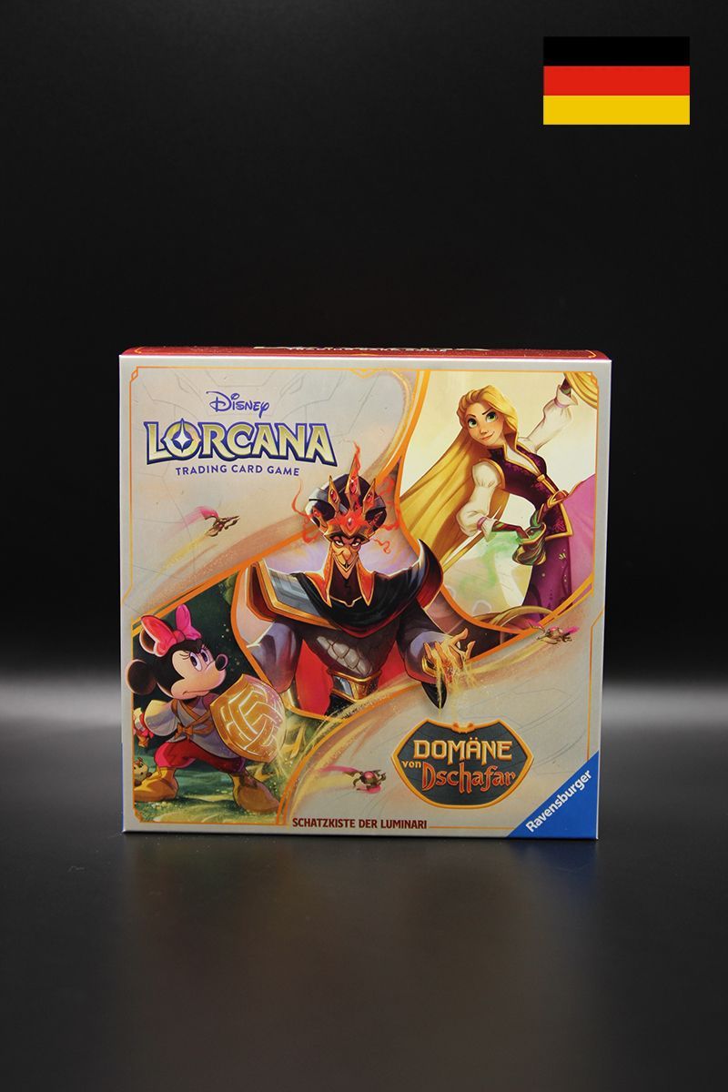 Disney Lorcana - Domäne von Dschafar - Schatzkiste der Luminari - Deutsch