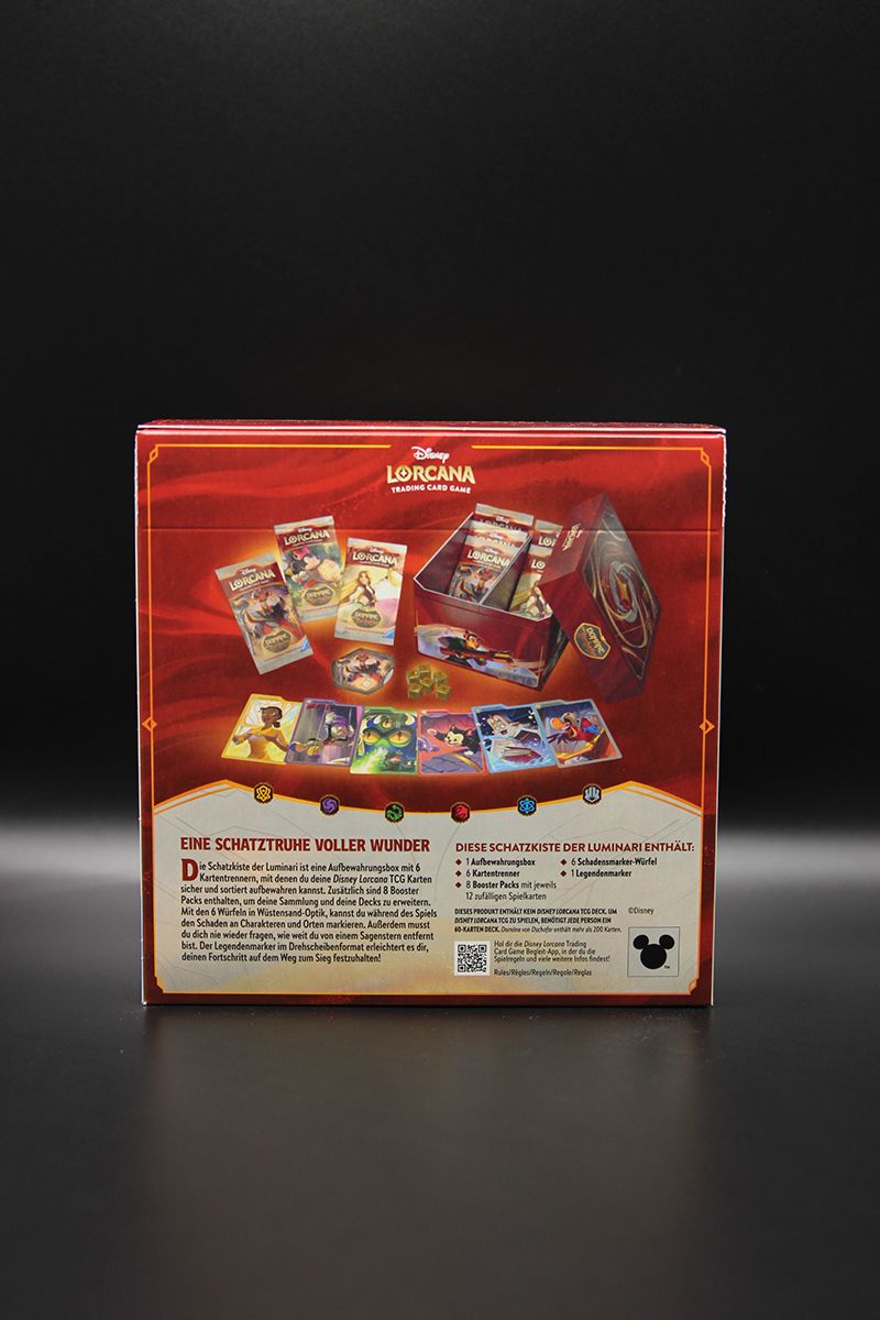 Disney Lorcana - Domäne von Dschafar - Schatzkiste der Luminari - Deutsch
