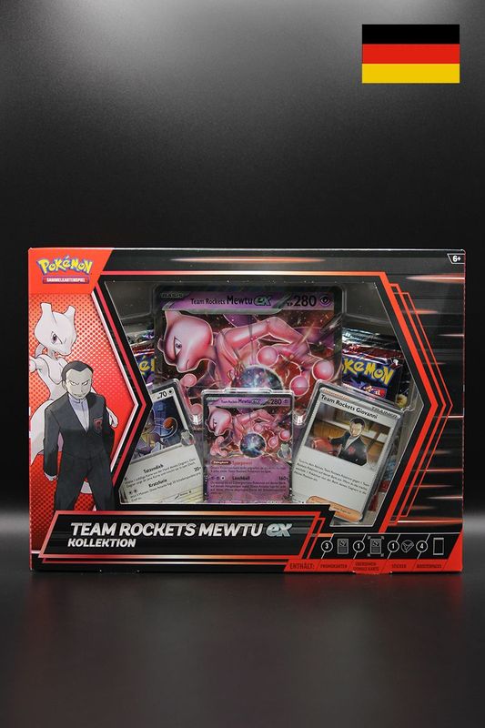 Pokemon - Team Rockets Mewtu EX Kollektion - Deutsch