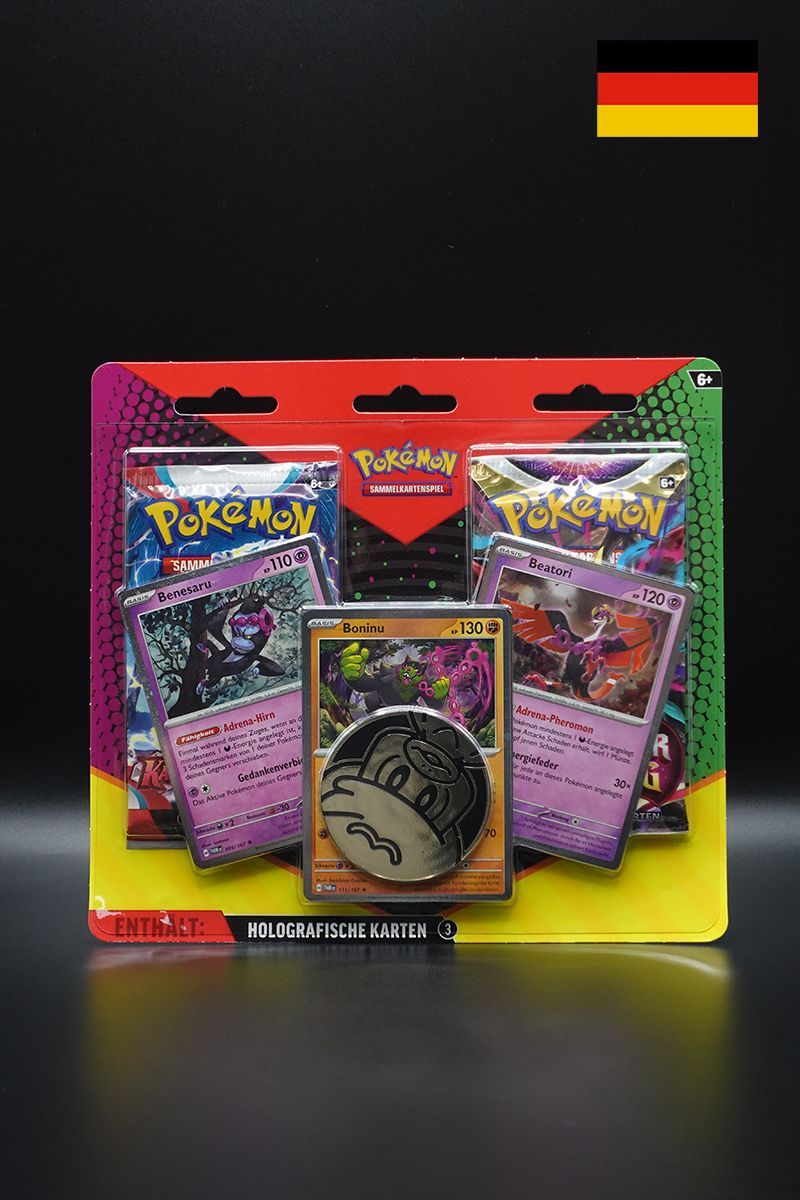 Pokemon - Verlorener Ursprung + Karmesin & Purpur - 2er Blister - Deutsch